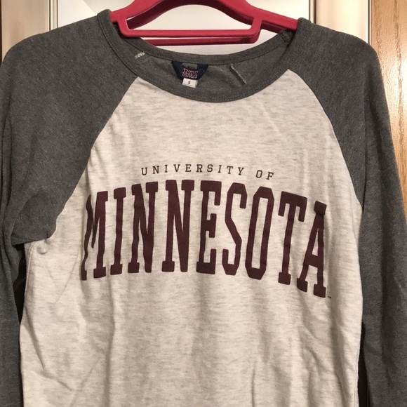 MV Sport University of Minnesota size Small baseball style shirt - Picture 3 of 9